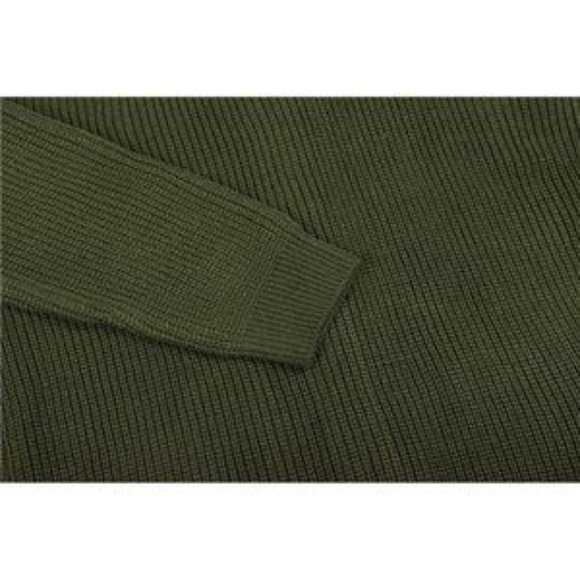 New Men's Cardigans Slim Fit Green - Picture 5 of 7